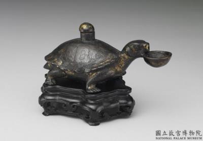 图片[2]-Turtle-shaped water dropper, Ming dynasty-China Archive